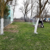 На территории сельского поселения прошел общерайонный субботник
