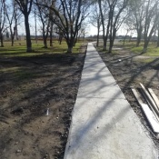 тротуар в селе Степное